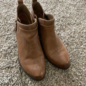 Brown booties